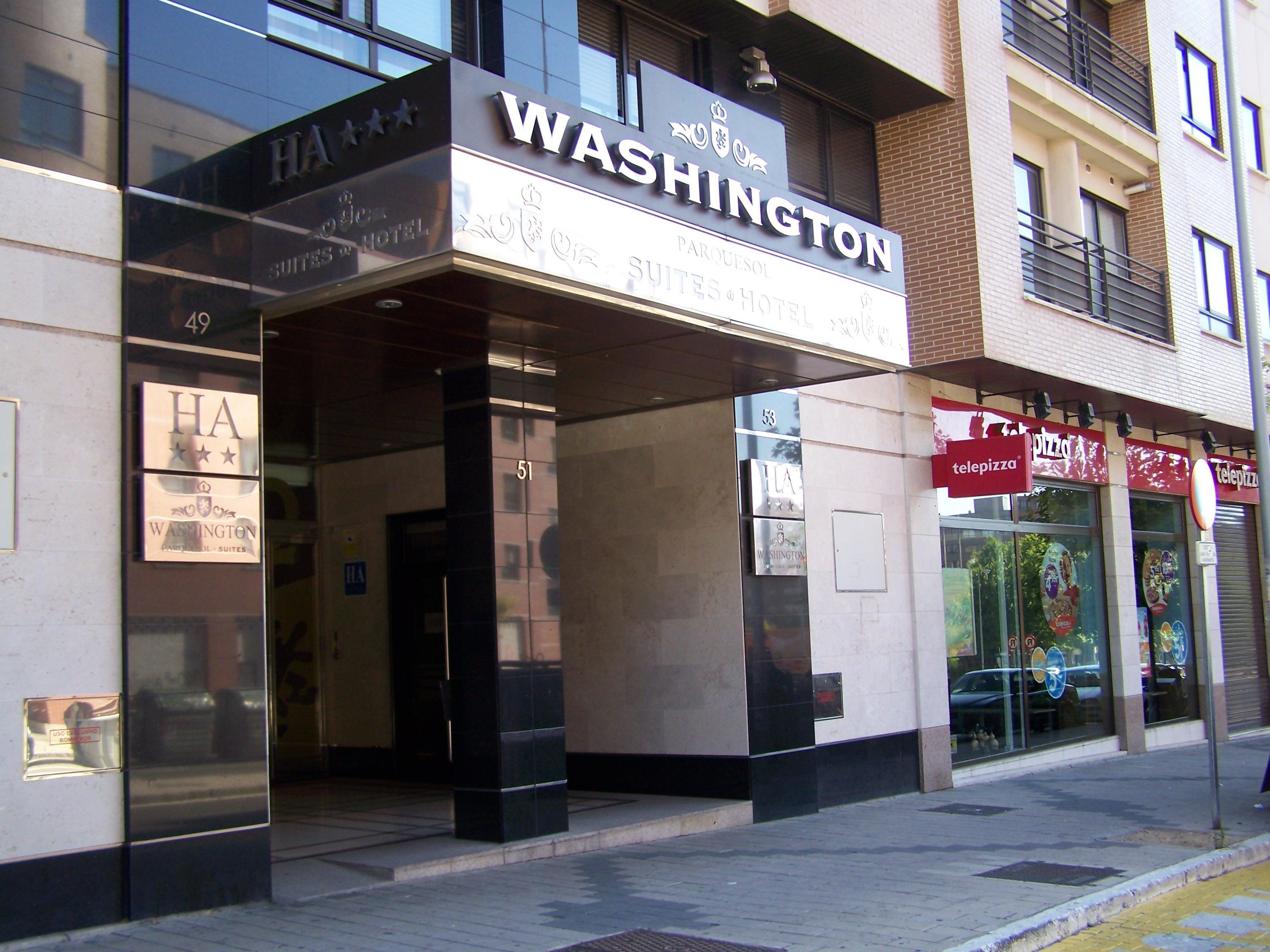 Washington Parquesol Suites & Hotel Valladolid Eksteriør billede